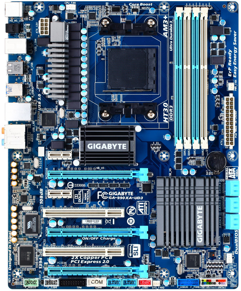 Gigabyte 990xa ud3 настройка биоса